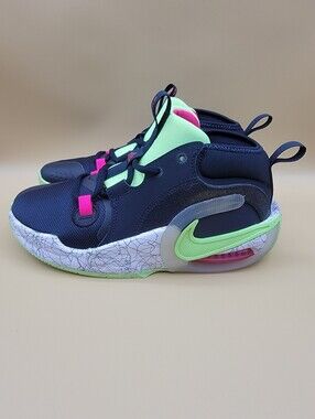 Nike Air Zoom Crossover 2 Youth Kid's Shoes Size 5Y Black White Volt Fuchsia